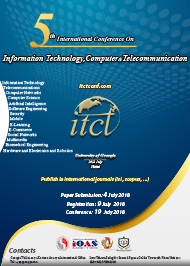 Call for Papers - 5th International Conference on Information Technology,Computer and Telecommunication - Georgia Tbilisi