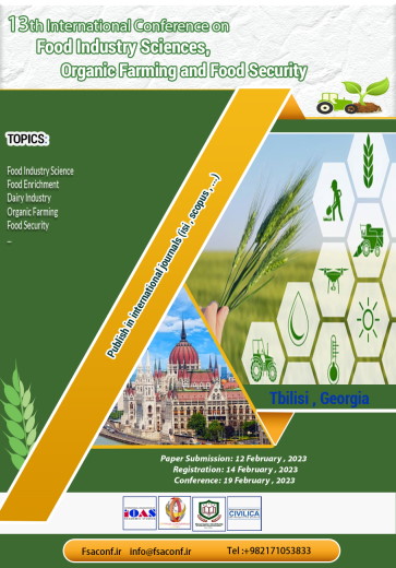 Call for Papers 13th International Conference on Food Industry Sciences,Organic Farming and Food Security