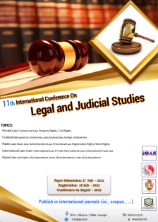 Call for Papers 11th International Conference on Legal and Judicial Studies